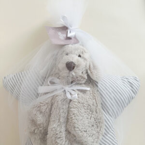 Pack M2 | Gris | Almohadón estrella y trapito de apego - Imagen 5