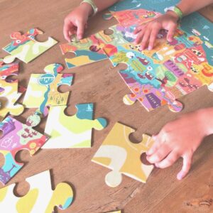Puzzle de Uruguay ilustrado (30 piezas grandes) - Imagen 7