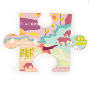 Puzzle de Uruguay ilustrado (30 piezas grandes) - Imagen 4