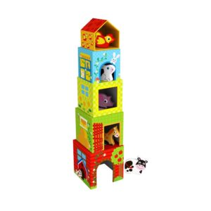 Torre cubos de apilar (10 piezas) - Imagen 3