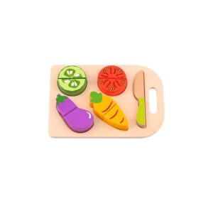 Vegetales de madera para cortar - Tooky Toy - Imagen 4