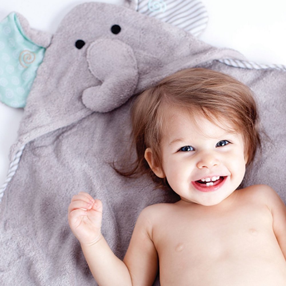 bebé para niños pequeños Toalla con Capucha Bebé-Elefante Con Capucha Toallas de baño para bebés 