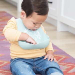 Babero de silicona con bolsillo - Varios diseños! - Imagen 3