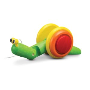 Arrastre de madera caracol Plantoys - Imagen 4