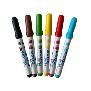 Marcadores lavables Giotto Bebé (6 colores) - Imagen 3