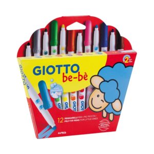 Marcadores lavables Giotto Bebé (12 colores) - Imagen 6