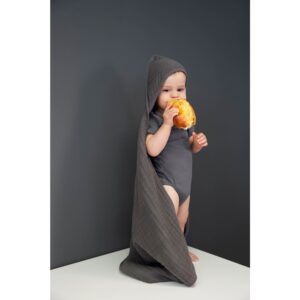 Toalla de muselina con capucha Lassig - Varios colores! - Imagen 5