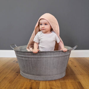 Toalla de muselina con capucha Lassig - Varios colores! - Imagen 4