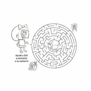 Block para colorear con juegos y actividades - Imagen 4