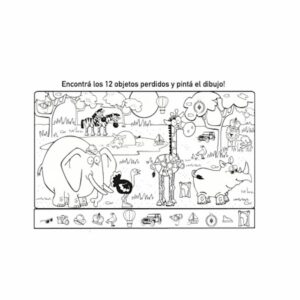 Block para colorear con juegos y actividades - Imagen 3