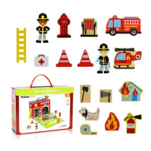 Estación de bomberos en madera - Imagen 3