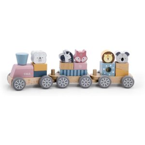 Tren de arrastre y encastre con bloques - Imagen 4