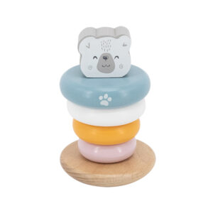 Juego apilable de madera - Oso - Imagen 4