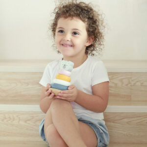 Juego apilable de madera - Oso - Imagen 6