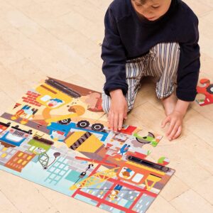 Puzzle grande para piso Construcción (24 piezas) - Imagen 4