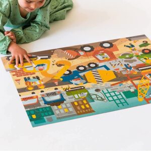 Puzzle grande para piso Construcción (24 piezas) - Imagen 3