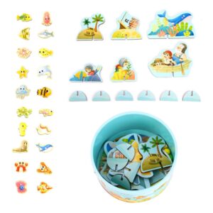 Juego de pesca imantado con puzzle - Imagen 5