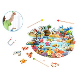 Juego de pesca imantado con puzzle - Imagen 3