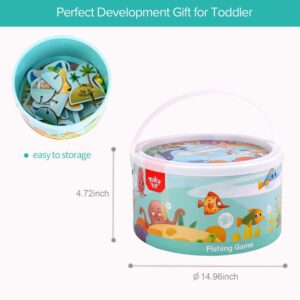 Juego de pesca imantado con puzzle - Imagen 9