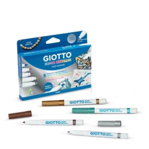 Marcadores Giotto Decor Metallic (5 Colores) - Imagen 4