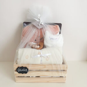Pack A7 | Rosado | Toalla, rebozo, body, mordillo