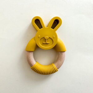 Mordillo de madera y silicona - Bunny - Imagen 10