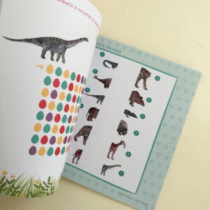 Libro con juegos y actividades - Dinosaurios - Imagen 5