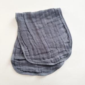 Set de babitas de muselina - Gris (2 unidades) - Imagen 3