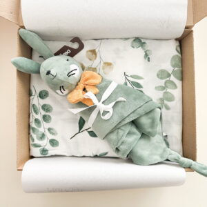 Box G5 | Rosado | Rebozo de muselina y apego