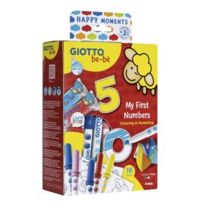 Mis primeros números Giotto Bebé - Set con marcadores y más! - Imagen 5
