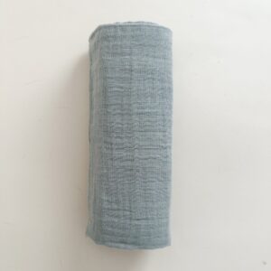 Rebozo de muselina Lassig L - Varios Diseños! - Gris liso