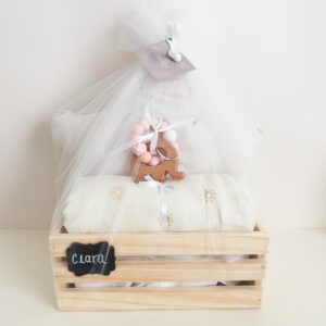 Pack F3 | Beige | Almohadon, rebozo y mordillo